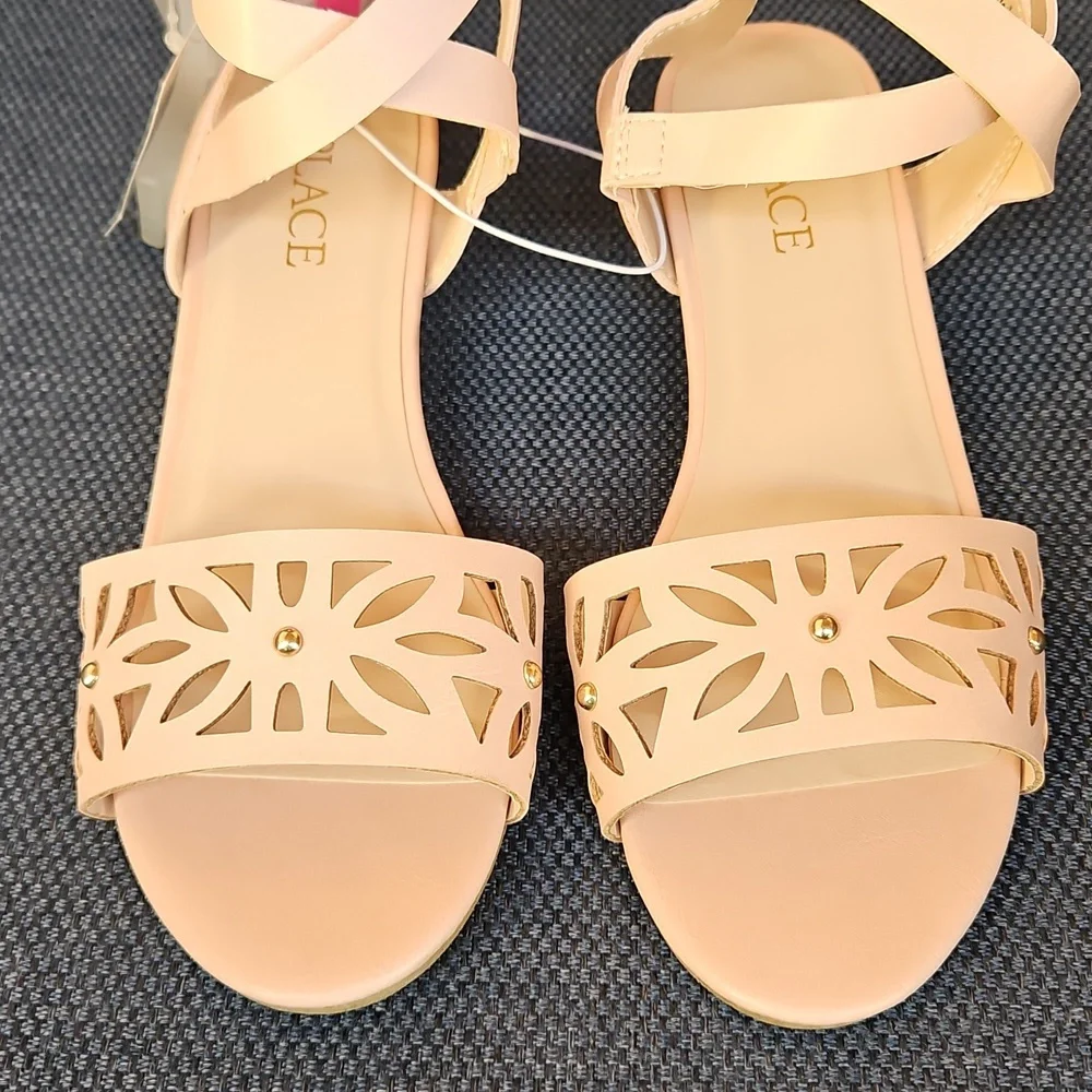 Children's Place Cutout Pink Sandals